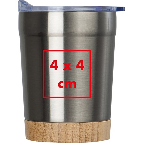 Bicchiere in acciaio riciclato Torino