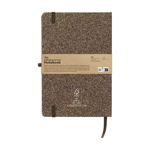 CoffeeGround Cork Notebook A5 carnet de notes CoffeeGround Cork Notebook A5 carnet de notes
