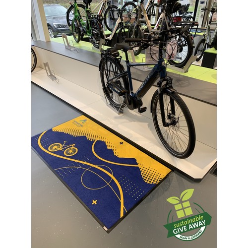 Bike Door Mat, Indoor Cycle Mat Bike Door Mat, Indoor Cycle Mat