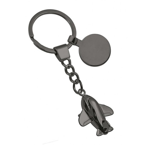 AERIAL KEY RING WITH BURNISHED TOKEN AERIAL KEY RING WITH BURNISHED TOKEN