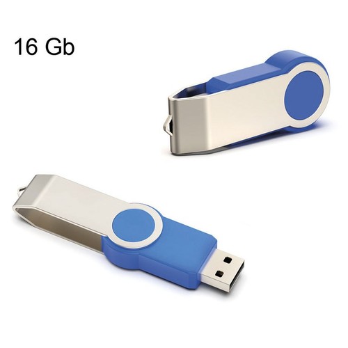 USB SWIVAL BLUE