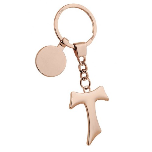 TAU KEY RING WITH ROSÉ TOKEN