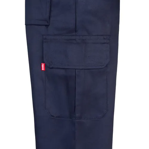 VL MABON. Pantalon sergé, multipoches (200g/m²), en coton (35%) et polyester (65%)