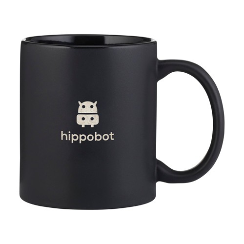 Kitty Mug Matt Black 350 ml