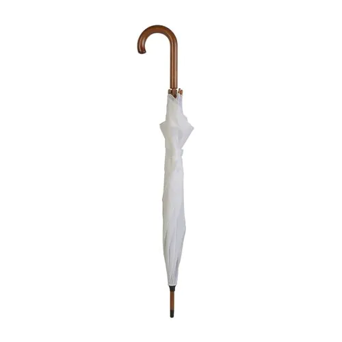 Automatic umbrella with wood shaft, ferrule and handle Automatic umbrella with wood shaft, ferrule and handle
