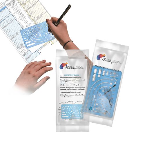 NORMOGRAPH RULER WITH BAG NORMOGRAPH RULER WITH BAG