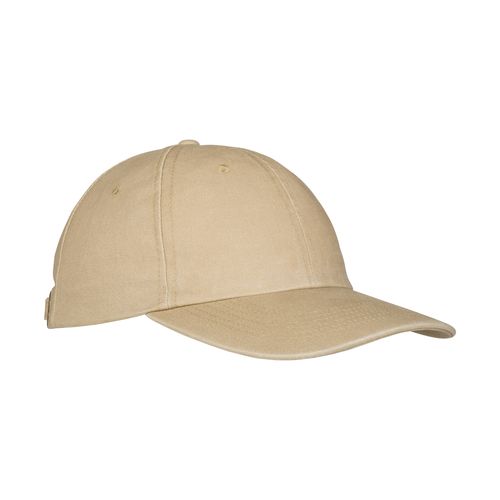 260 g/m2 stone washed cotton baseball cap, 6 panels