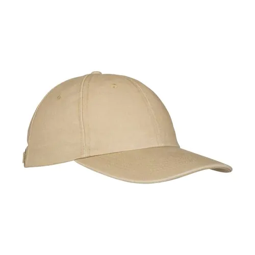 260 g/m2 stone washed cotton baseball cap, 6 panels