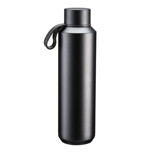 Bottiglia termica in acciaio inossidabile con finitura polverizzata, 600 ml