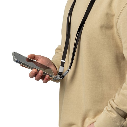 Nivo RCS recycled PET Crossbody lanyard Nivo RCS recycled PET Crossbody lanyard