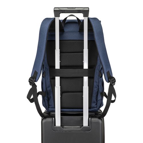 Laptop backpack (15) in recycled 600D jacquard polyester (R-PET inner lining) Laptop backpack (15) in recycled 600D jacquard polyester (R-PET inner lining)