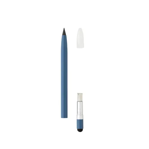 Aluminium inkless pen with eraser Aluminium inkless pen with eraser