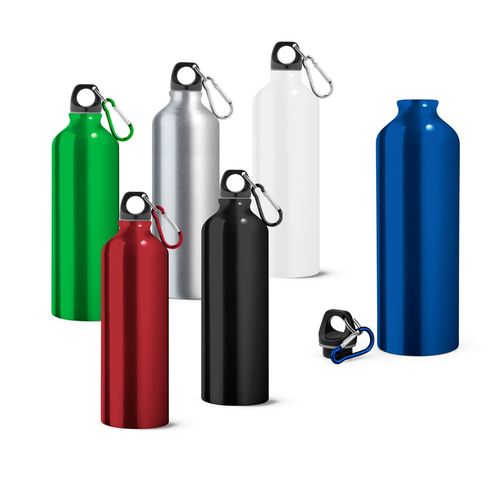 LANDSCAPE L. Aluminium sports bottle with carabiner 800 mL LANDSCAPE L. Aluminium sports bottle with carabiner 800 mL