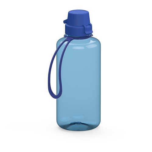 Gourde "School" transparente incl. attache, 1,0 l Gourde "School" transparente incl. attache, 1,0 l