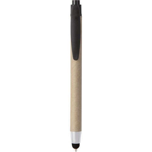 TOUCH SCREEN BALLPOINT PEN IN PLASTIC AND RECYCLED CARDBOARD