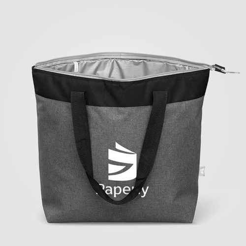 Borsa termica Metropolis in poliestere riciclato 600D per 44 lattine con cerniera - 20L Borsa termica Metropolis in poliestere riciclato 600D per 44 lattine con cerniera - 20L