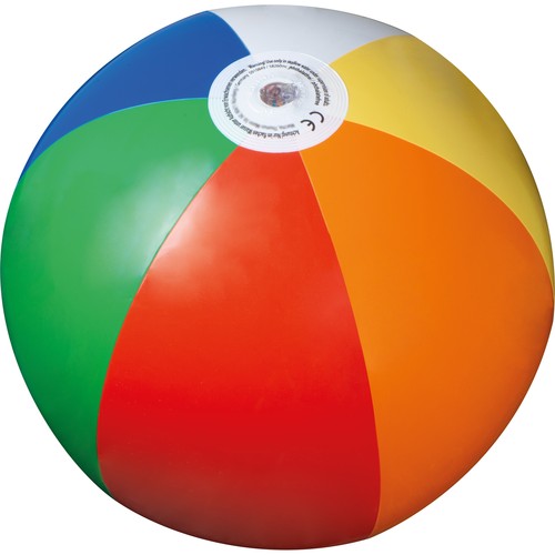 Pelota de playa multicolor