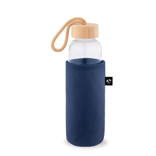 STOREY. Funda de fieltro reciclado (xxx % reciclado), ideal para botellas