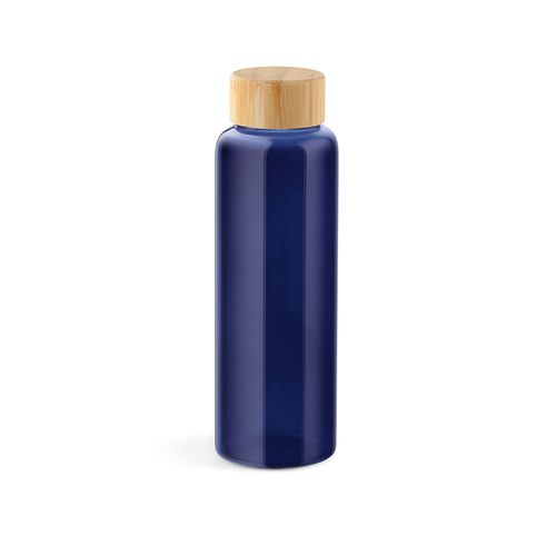 Borraccia Indus 510ml in vetro borosilicato con tappo in bambù