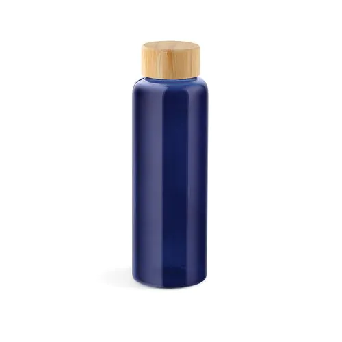 Borraccia Indus 510ml in vetro borosilicato con tappo in bambù Borraccia Indus 510ml in vetro borosilicato con tappo in bambù