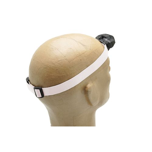 Elastic headband 2,5cm for headlamps 3W 'Sirius', white Elastic headband 2,5cm for headlamps 3W 'Sirius', white