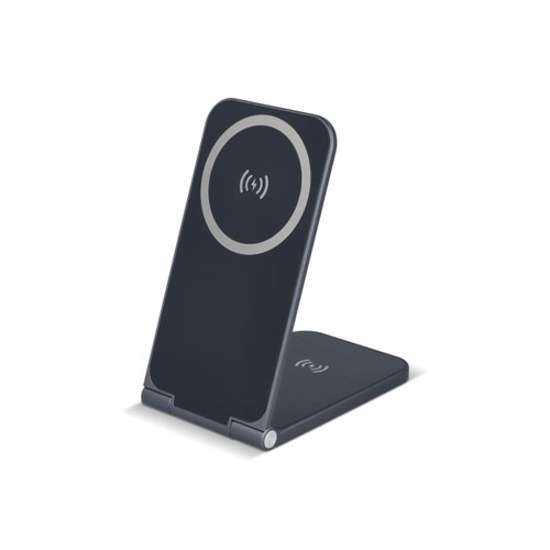 2255 - Xoopar Zero 2 in 1 Wireless Charger Compatible with MagSafe