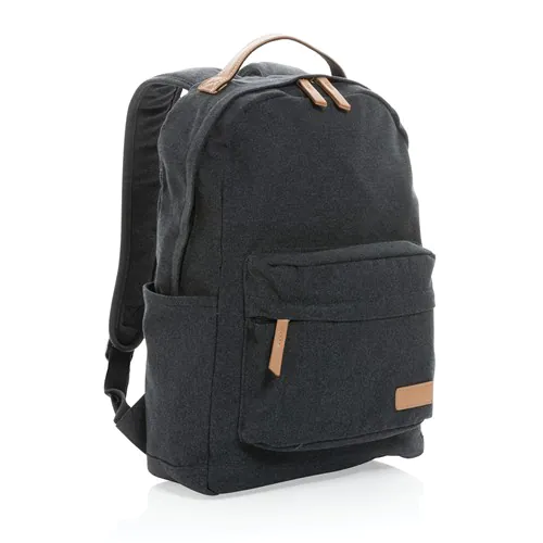 Impact AWARE™ 16 oz. recycled canvas laptop rugzak Impact AWARE™ 16 oz. recycled canvas laptop rugzak