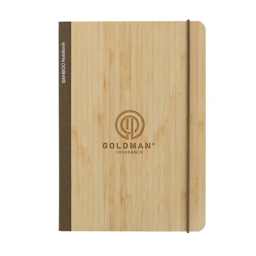 Carnet de notes A5 en bambou Scribe
