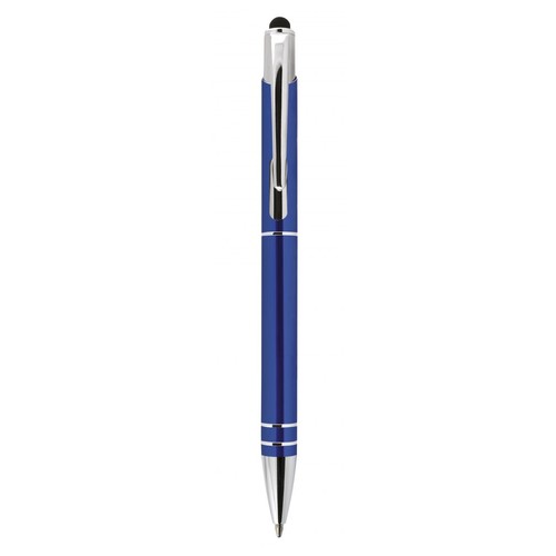 BALL PEN ALUMINIUM DARK BLUE, TOUCH