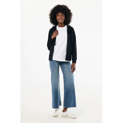 IQONIQ Abisko gerecycled katoen hoodie met rits IQONIQ Abisko gerecycled katoen hoodie met rits