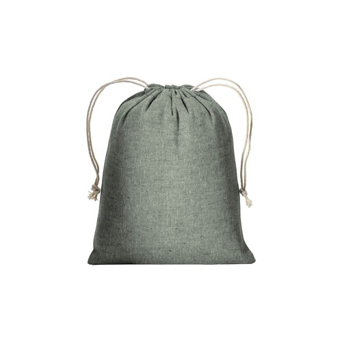Recycled cotton gift bag, 150 g/m2, 15 x 20 cm