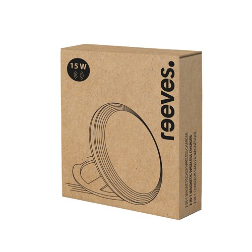2 in 1 Chargeur sans fil magnétique REEVES-CONVERTICS CHARGE 2 in 1 Chargeur sans fil magnétique REEVES-CONVERTICS CHARGE