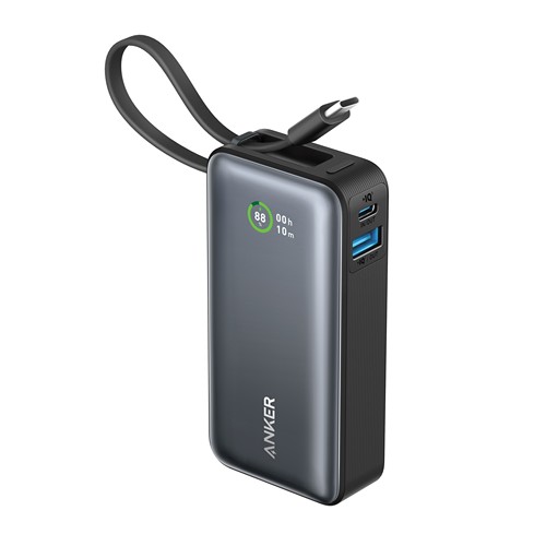 Anker Nano Power Bank 30W, Built-In USB-C Cable Anker Nano Power Bank 30W, Built-In USB-C Cable