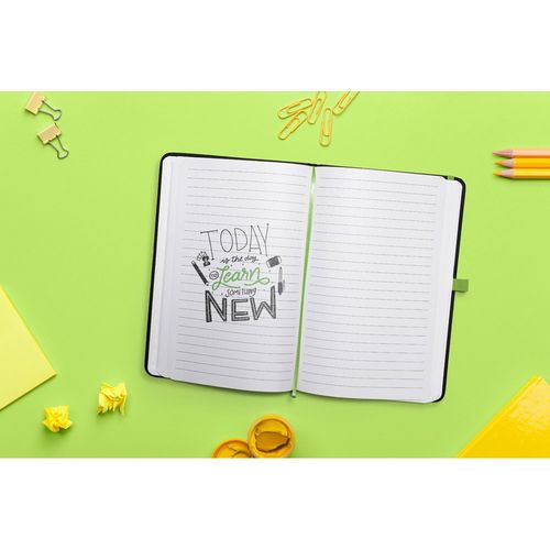 CORBIN. A5 notebook in PU with lined sheets