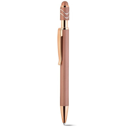 PENNA A SFERA TOUCH SCREEN CON ANTISTRESS FIDGET SPINNER E REFILL BLU