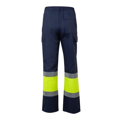 VL ARTEMIS. Pantalon bicolore en sergé (190g/m²), en coton (20%) et polyester (80%) VL ARTEMIS. Pantalon bicolore en sergé (190g/m²), en coton (20%) et polyester (80%)