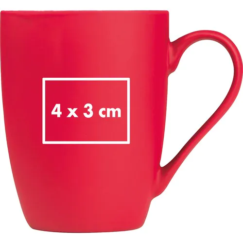 Rubberized ceramic mug Rubberized ceramic mug