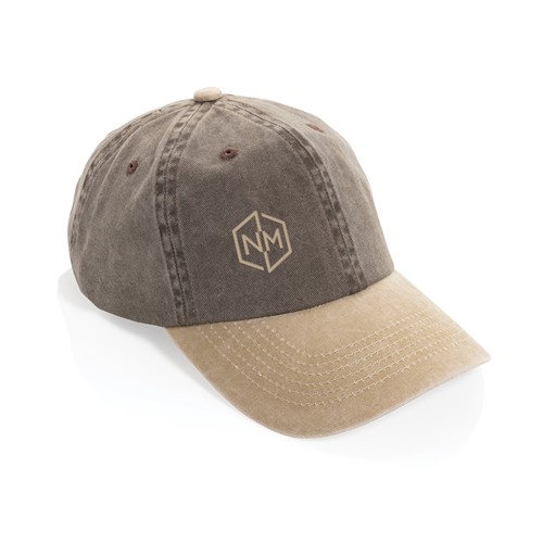 BEAU AWARE™ Two-Tone 6-Panel-Cap aus washed Cotton-Twill BEAU AWARE™ Two-Tone 6-Panel-Cap aus washed Cotton-Twill