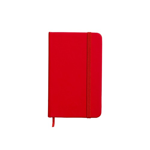 Carnet avec couverture en PU recyclé avec feuilles lignées (80 pag.) Carnet avec couverture en PU recyclé avec feuilles lignées (80 pag.)
