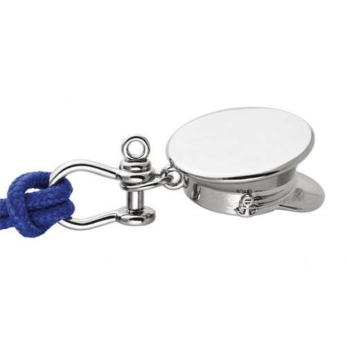 PORTE-CLES CASQUETTE DE MARIN AVEC JETON