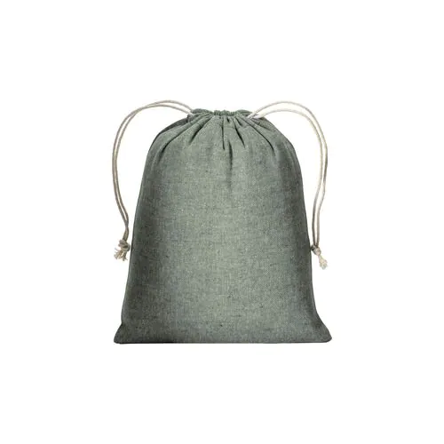 Recycled cotton gift bag, 150 g/m2, 15 x 20 cm