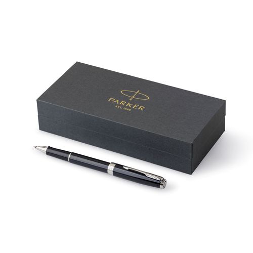 Parker, penna rollerball Sonnet in acciaio inox e ottone laccato
