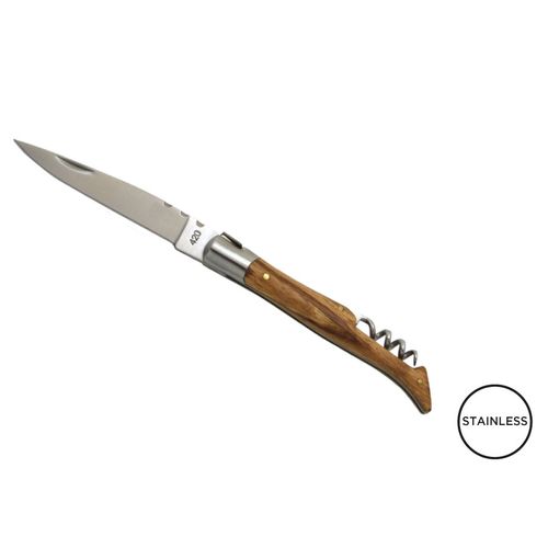 Taschenmesser 'Tradition', 12cm, Korkenzieher, Zebranoholz, (etui) Taschenmesser 'Tradition', 12cm, Korkenzieher, Zebranoholz, (etui)