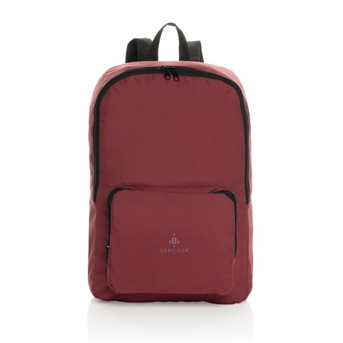 Sac à dos classique pliable en rPET AWARE™ Dillon Sac à dos classique pliable en rPET AWARE™ Dillon