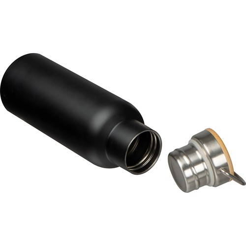 Botella de acero inoxidable. Botella de acero inoxidable.