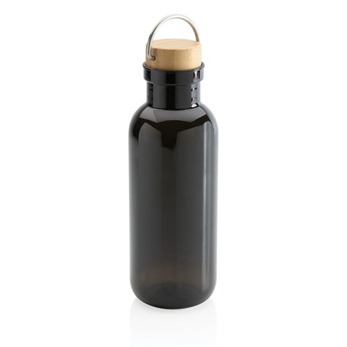 Bouteille 680ml en rPET RCS, couvercle en bambou
