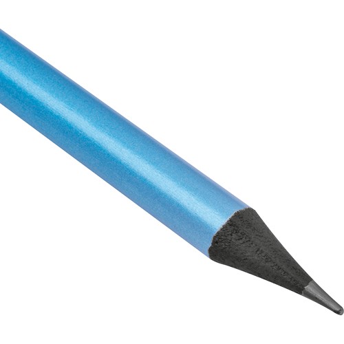 Pencil with eraser in metallic colors JAMES Pencil with eraser in metallic colors JAMES