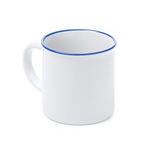 Vintage style ceramic mug, 320ml. Ossidiana