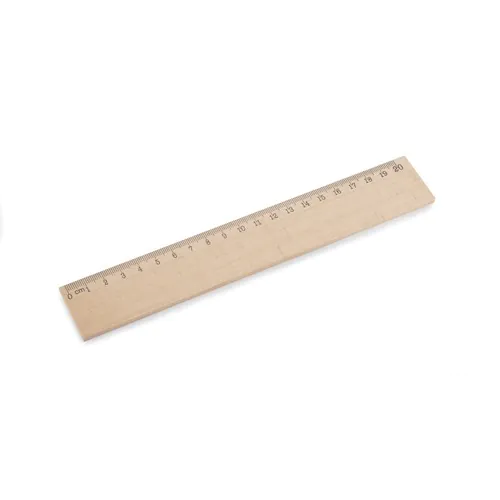 Wooden ruler 20 cm DALJO Wooden ruler 20 cm DALJO