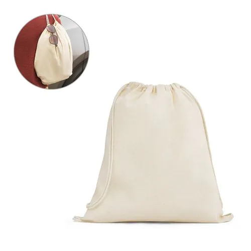 DAHAB. Bolsa tipo mochila 100% algodón (140 g/m²) DAHAB. Bolsa tipo mochila 100% algodón (140 g/m²)